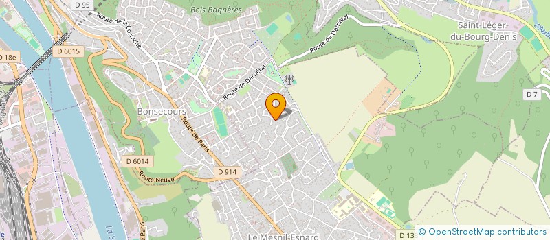 localisation de l'entreprise ENDYMION PRODUCTIONS  LE MESNIL-ESNARD