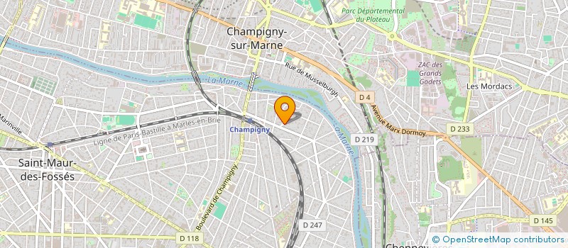 localisation de l'entreprise ENDZA  SAINT-MAUR-DES-FOSSES