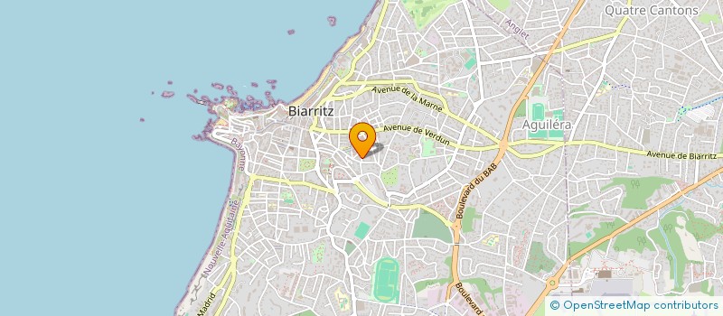 localisation de l'entreprise ENE LANA à BIARRITZ