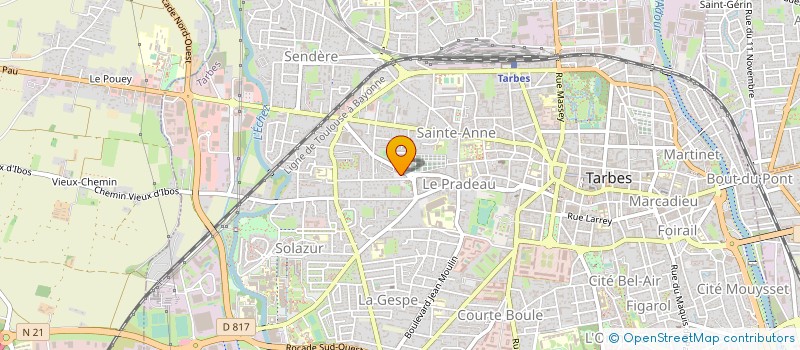 localisation de l'entreprise ENEA  TARBES