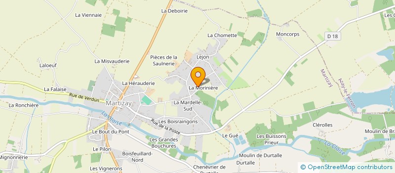 localisation de l'entreprise ENEA CONSULTANTS  MARTIZAY
