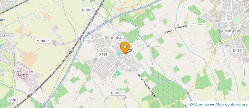 localisation de l'entreprise ENEA PRODUCTION à MUDAISON
