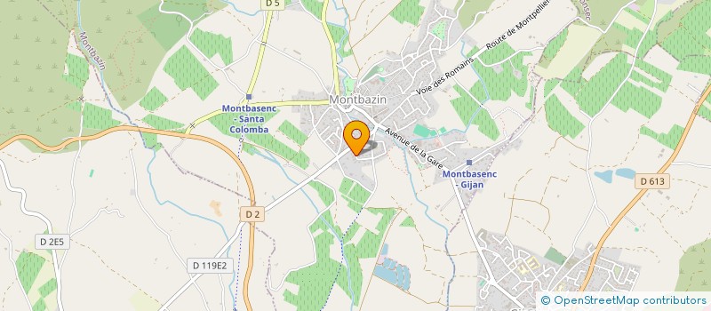 localisation de l'entreprise ENEAGONE  POUSSAN