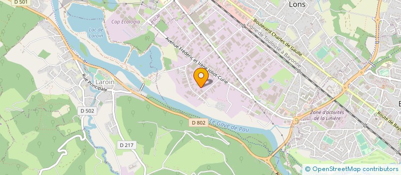 localisation de l'entreprise ENEDRIL à LONS