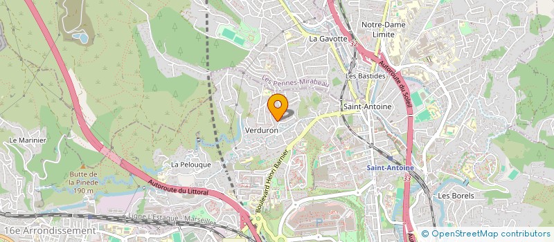 localisation de l'entreprise ENEE ENERGIE ELECTRICITE ELECTRONIQUE à MARSEILLE