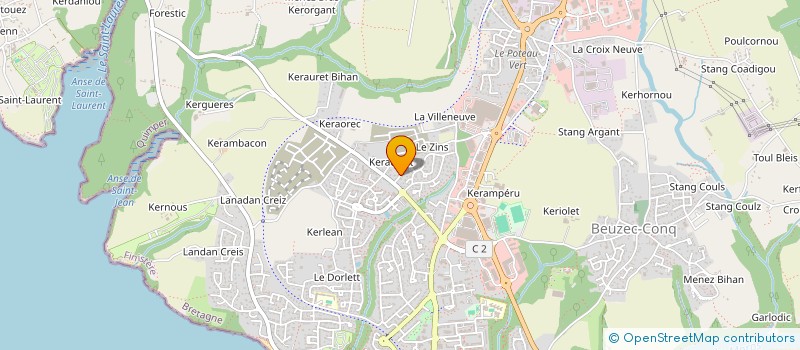 localisation de l'entreprise ENEGA  CONCARNEAU