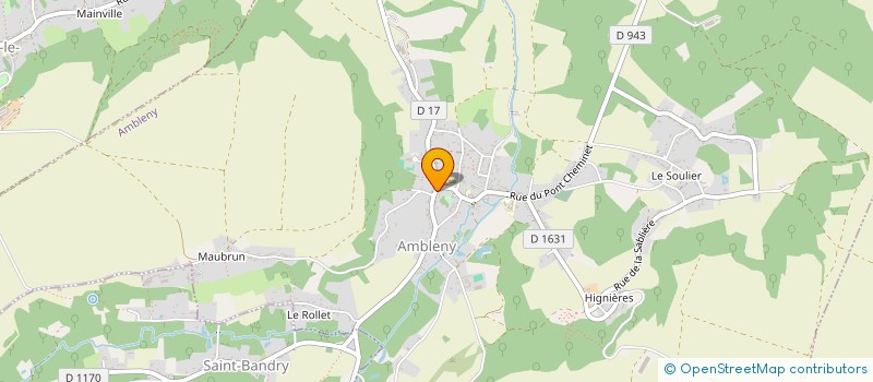 localisation de l'entreprise ENEGIA à AMBLENY