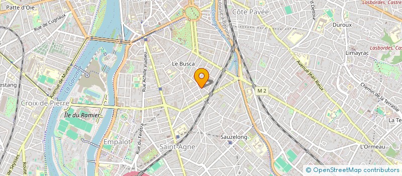 localisation de l'entreprise ENEIDE  TOULOUSE