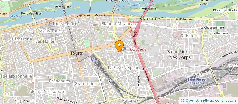 localisation de l'entreprise ENEIXIA à TOURS