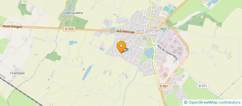 localisation de l'entreprise ENEKTIS à SAINT-GEORGES-SUR-LOIRE