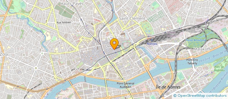localisation de l'entreprise ENELECSHOP à NANTES
