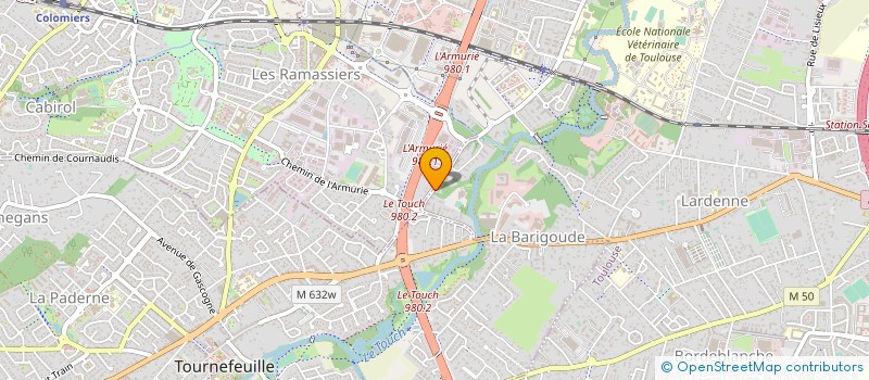 localisation de l'entreprise ENELGE à TOULOUSE