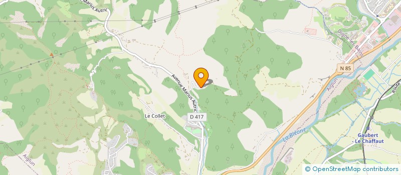 localisation de l'entreprise ENELITH 78  AIGLUN