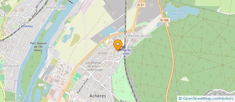 localisation de l'entreprise ENELLE EXPERTISE ET AUDIT  ACHERES