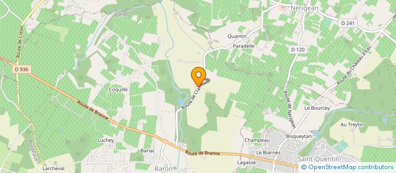 localisation de l'entreprise ENELSO  BARON