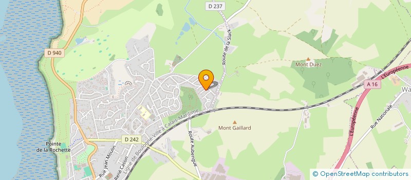 localisation de l'entreprise ENELSOL  WIMEREUX