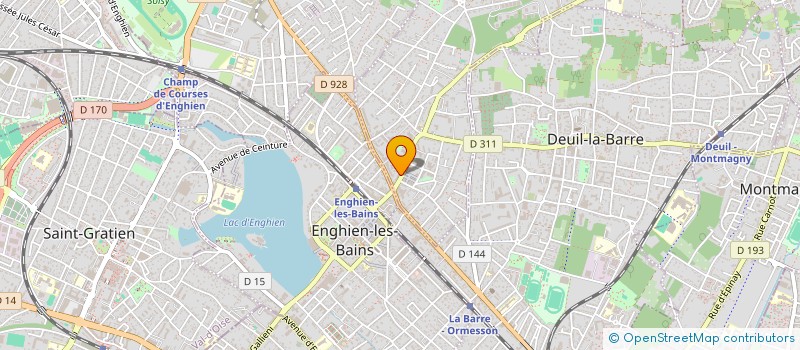 localisation de l'entreprise ENEM  MONTMORENCY