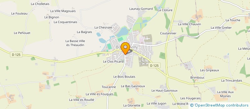 localisation de l'entreprise ENEMRO PROJECT  BOISGERVILLY