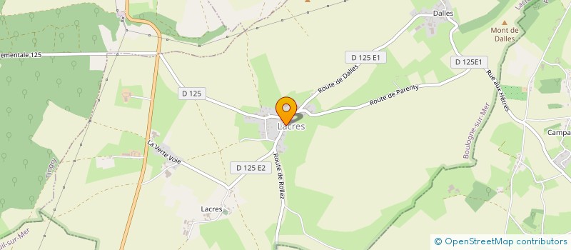 localisation de l'entreprise ENEO.COMM  LACRES