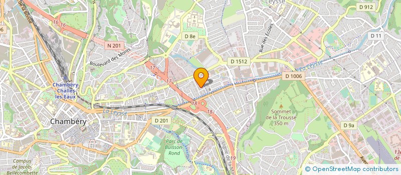 localisation de l'entreprise ENEOS à BASSENS