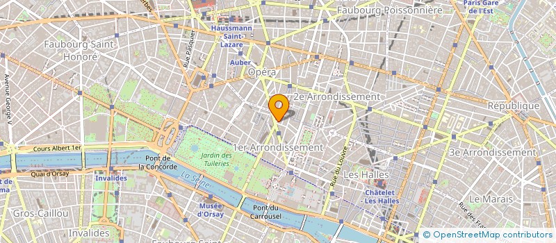 localisation de l'entreprise ENER à PARIS