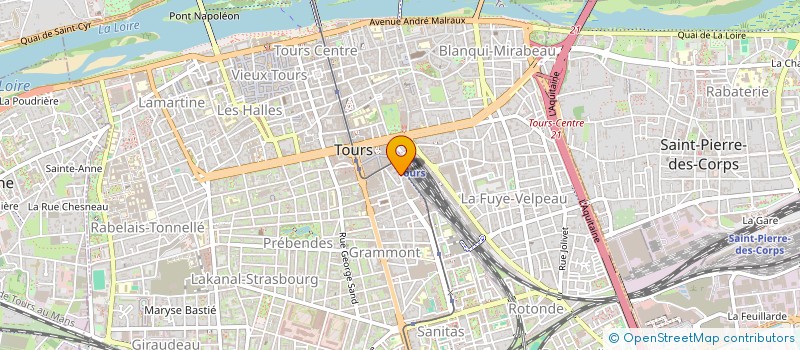 localisation de l'entreprise ENER CENTRE - VAL DE LOIRE  TOURS