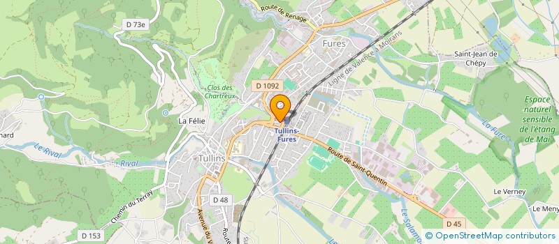 localisation de l'entreprise ENER CONSULT  TULLINS