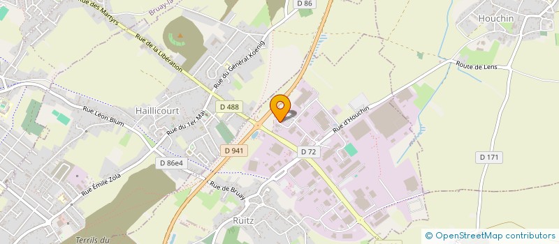 localisation de l'entreprise ENER-GEOS à RUITZ