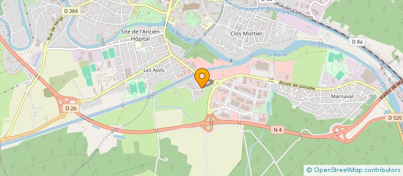 localisation de l'entreprise ENER'GIG à PERTHES