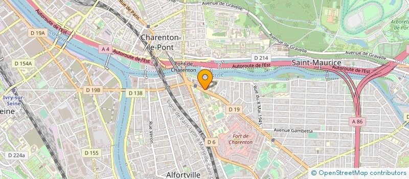 localisation de l'entreprise ENERBAIL à MAISONS-ALFORT