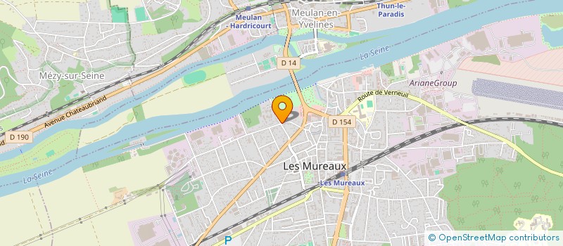 localisation de l'entreprise ENERBIO-CONSEIL à LES MUREAUX