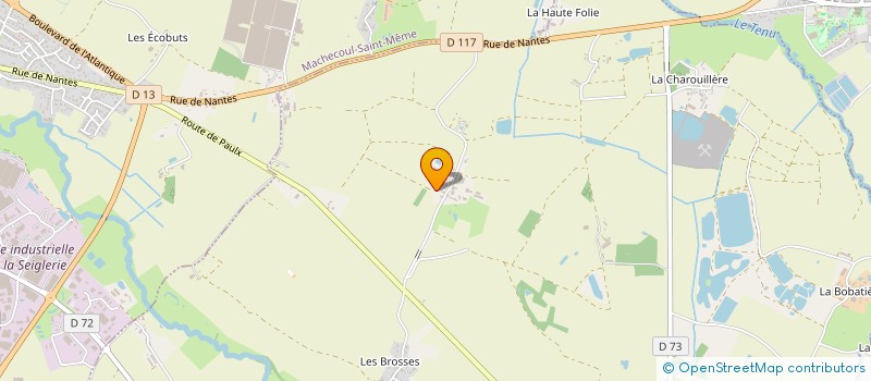 localisation de l'entreprise ENERBUCHES à PAULX