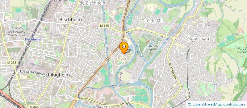 localisation de l'entreprise ENERCHAUF à SCHILTIGHEIM