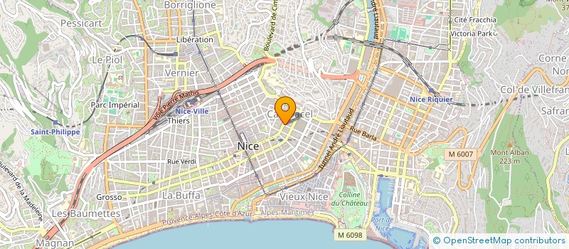 localisation de l'entreprise ENERCIA à NICE