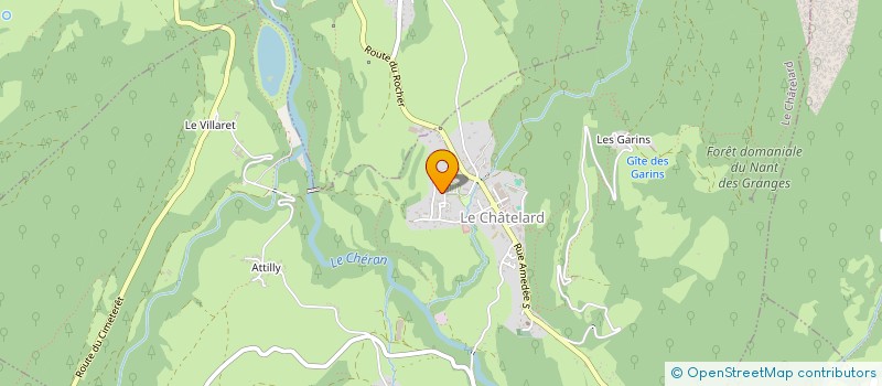 localisation de l'entreprise ENERCIMES  LE CHATELARD