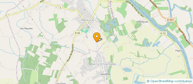 localisation de l'entreprise ENERCIT  MEAUZAC