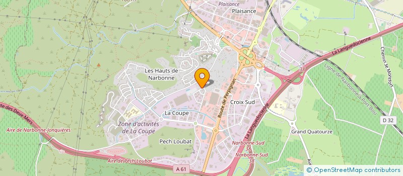 localisation de l'entreprise ENERCOM  MONTREDON-DES-CORBIERES