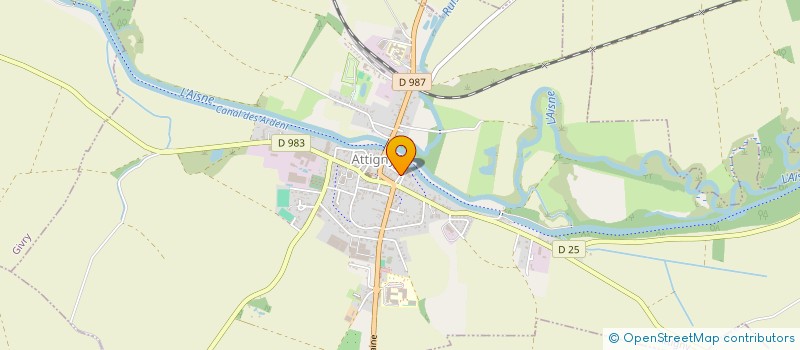 localisation de l'entreprise ENERCOOP NORD EST à ATTIGNY