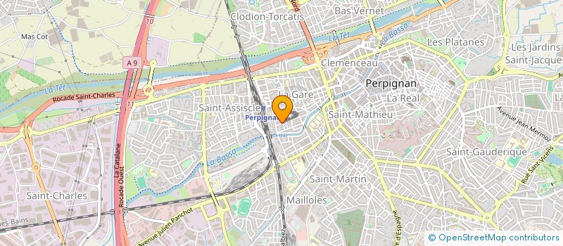localisation de l'entreprise ENERECO LR à PERPIGNAN