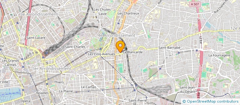 localisation de l'entreprise ENERFIOUL à MARSEILLE
