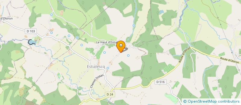 localisation de l'entreprise ENERFLOW à ESTIALESCQ