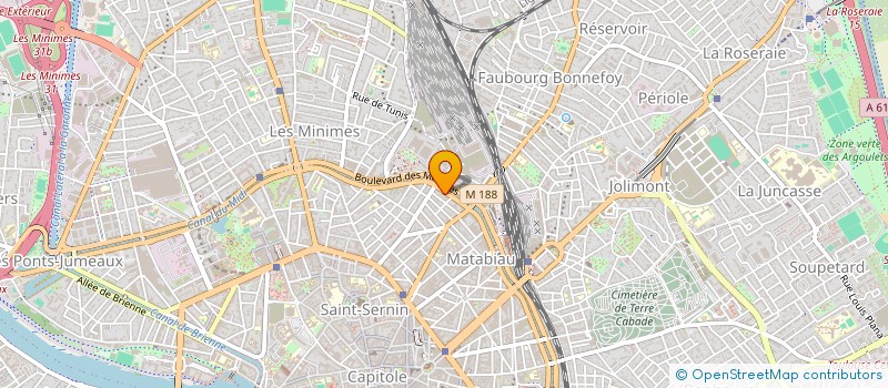 localisation de l'entreprise ENERFREE à TOULOUSE