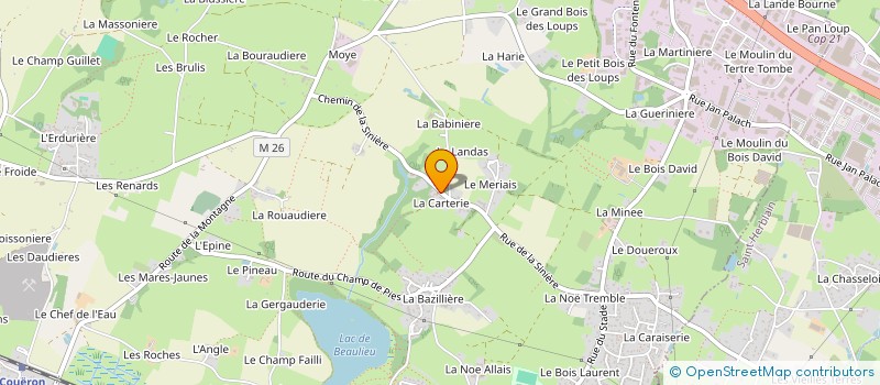 localisation de l'entreprise ENERG'ID à COUERON