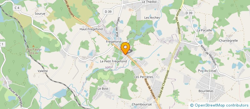 localisation de l'entreprise ENERG'REIKI à NIEUL