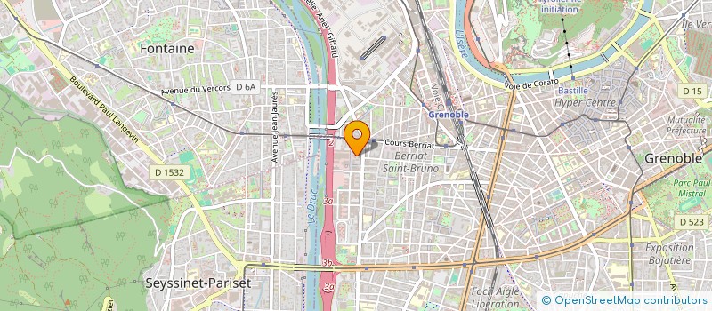 localisation de l'entreprise ENERG'Y CITOYENNES  GRENOBLE