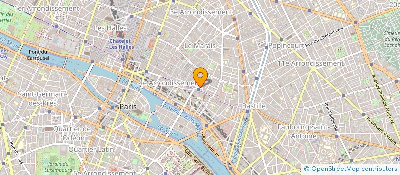 localisation de l'entreprise ENERGECIA à PARIS