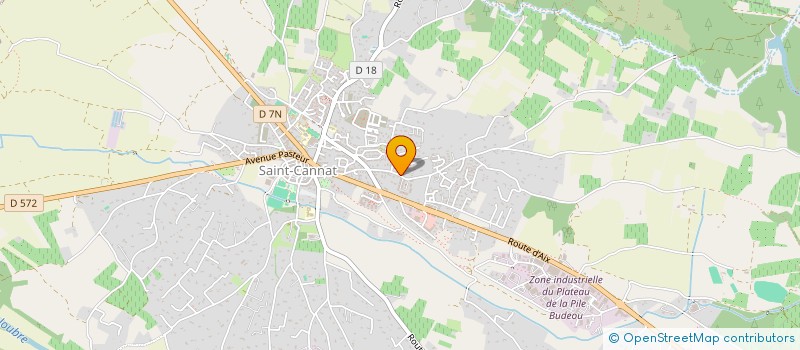 localisation de l'entreprise ENERGEM GROUP à SAINT-CANNAT
