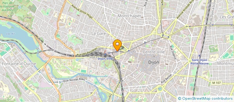 localisation de l'entreprise ENERGES à DIJON