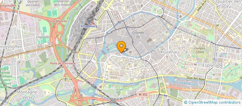 localisation de l'entreprise ENERGEST à STRASBOURG