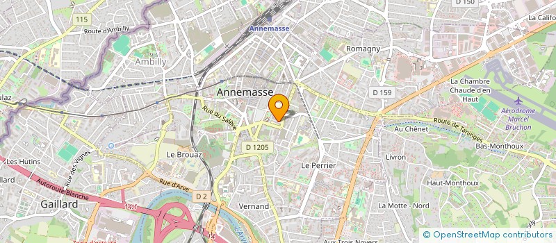 localisation de l'entreprise ENERGETECH CONSULTING à ANNEMASSE